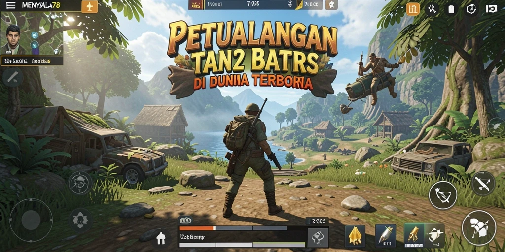 Tampilan menakjubkan dari dunia terbuka MENYALA78.
