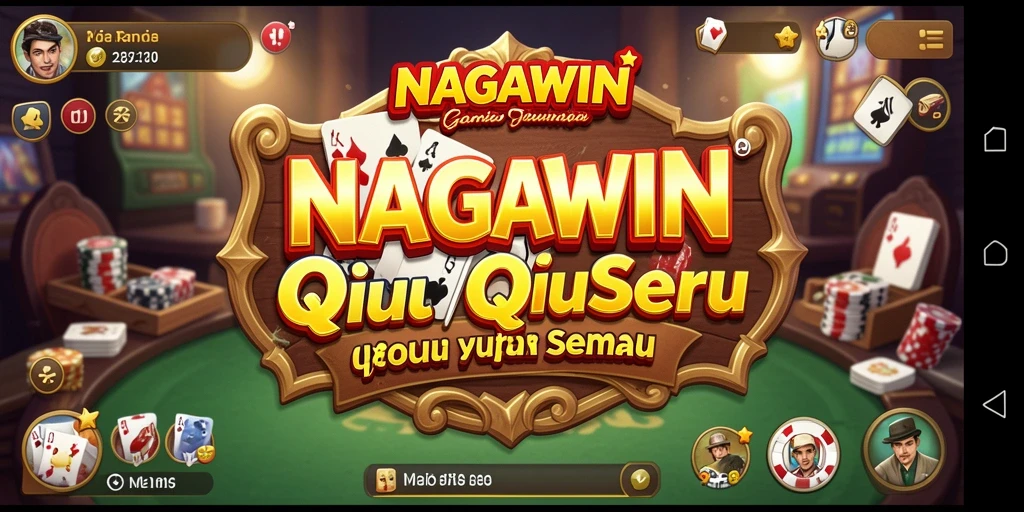 Tampilan permainan QiuQiu yang seru dan menarik.